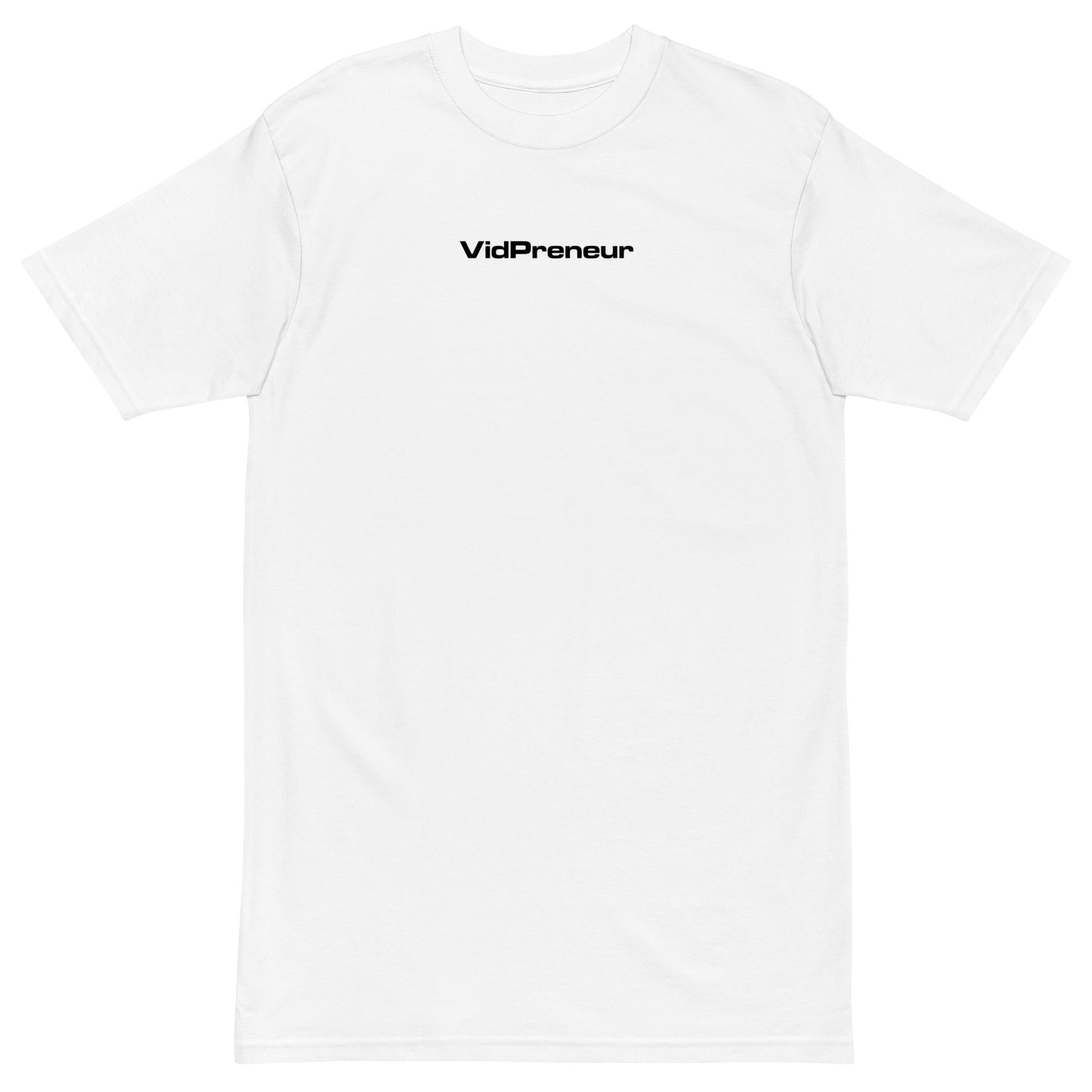 VP White premium heavyweight tee