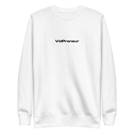 V.P White Premium Sweatshirt